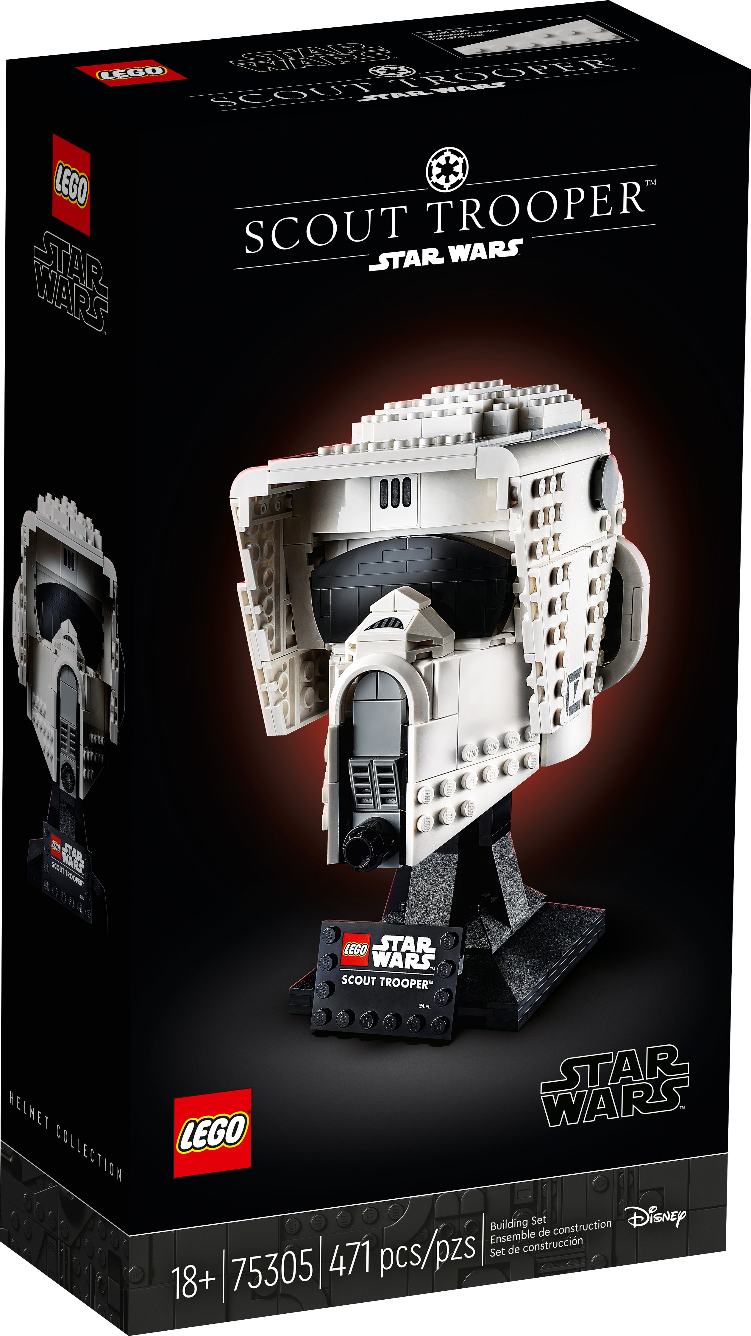 Costruzioni Lego Casco da Scout Trooper Star Wars 75305 N 0834124
